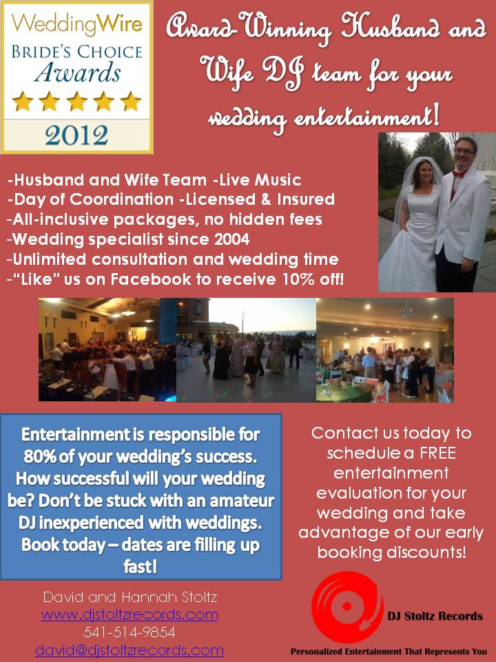 own expert experience into your unique and personalized wedding program